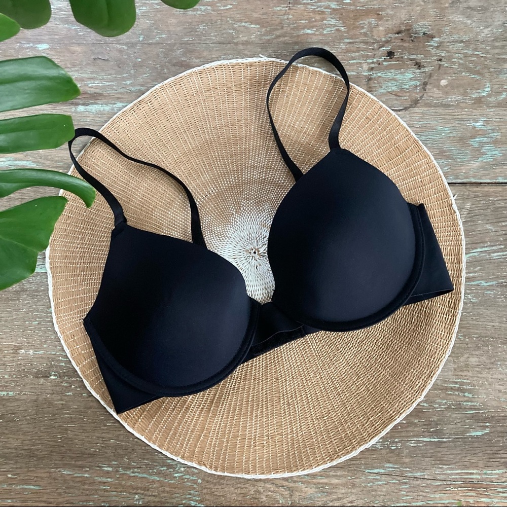 Prima Valentina Push Up Underwire Bra in Black